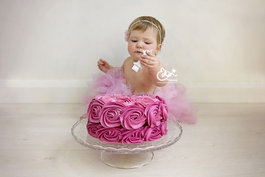 Baby with Cake. Cake Smash Photography Liverpool