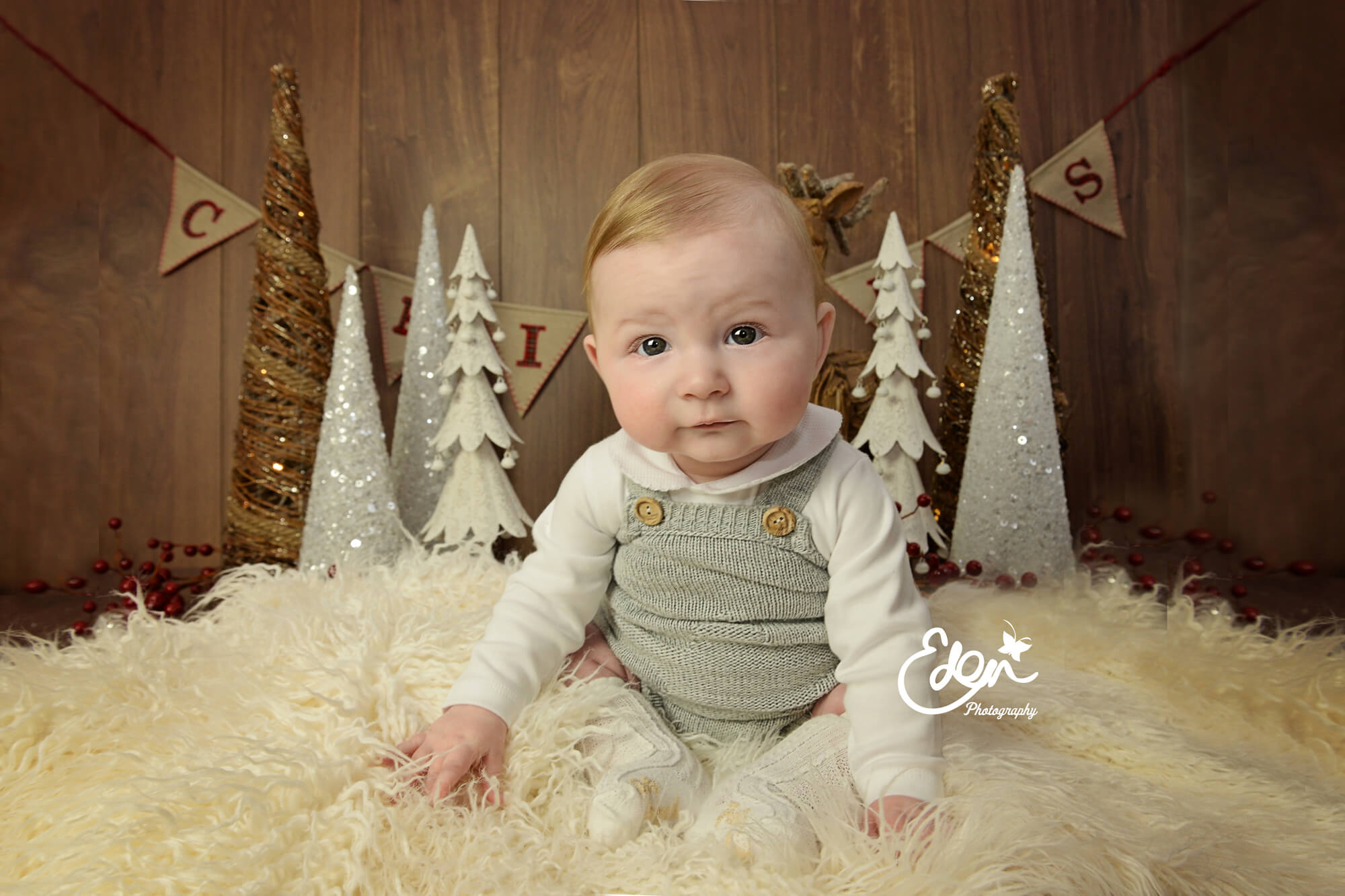 Baby's Christmas Photoshoot in Liverpool