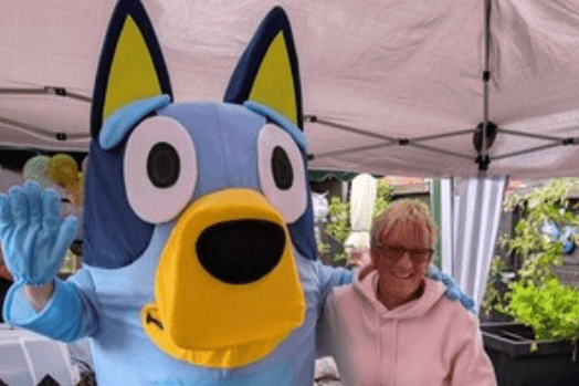 Bluey Suit Hire Liverpool